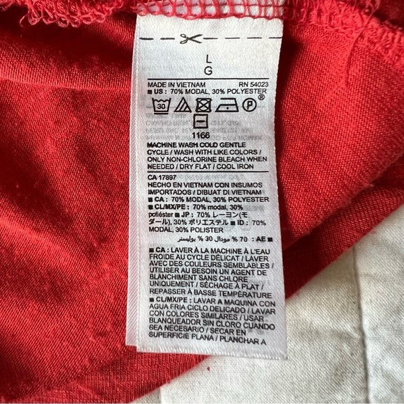 2/$30 Old Navy Sleeveless Maxi Dress Red SZ L Petite - Picture 8 of 12